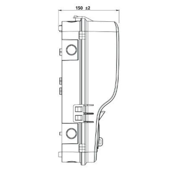 Ящик розподільчий NIK DOT 1 IP54