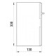 Шафа під лічильник e.plbox.250.330.130.1f.2m.blank E.Next