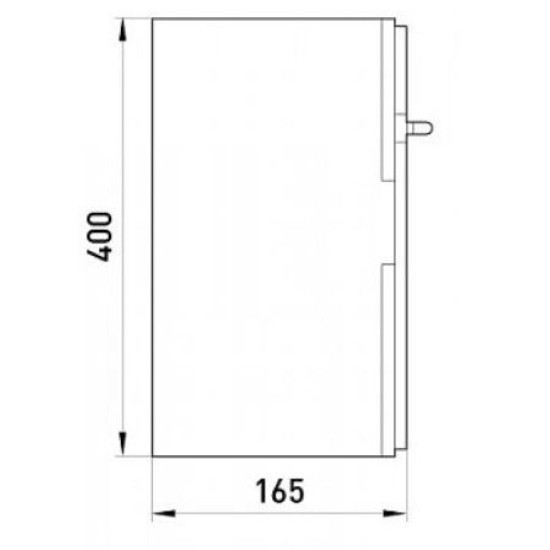 Шафа під лічильник e.plbox.300.400.165.1f.15m.blank E.Next
