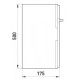 Шафа під лічильник e.plbox.400.500.175.3f.6m.blank E.Next