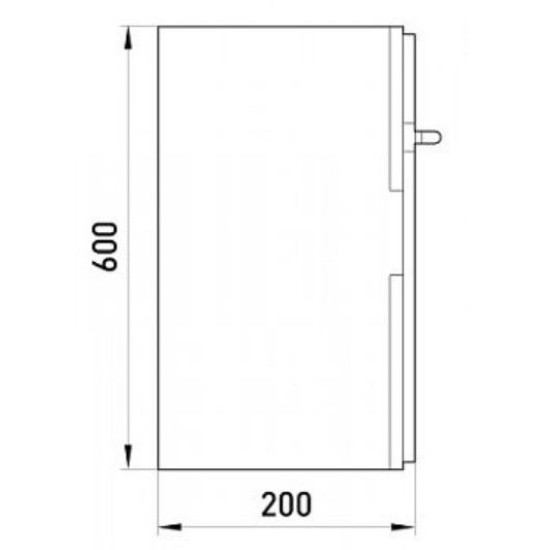 Шафа під лічильник e.plbox.400.600.200.3f.20m.tr E.Next