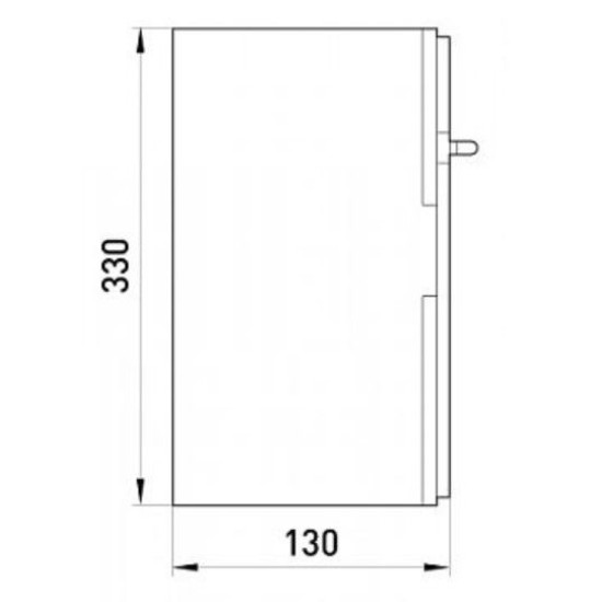 Шафа під лічильник e.plbox.250.330.130.1f.2m.tr E.Next
