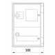 Шафа під лічильник e.plbox.300.400.165.1f.15m.tr E.Next