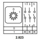 Пакетний перемикач Аско-Укрем ПКП Е9 2.823 A0110010025 (1-0 3 полюси)