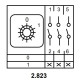 Пакетний перемикач Аско-Укрем ПКП Е9 2.823 A0110010027 (1-0 3 полюси)