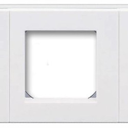 П'ятимісна рамка ABB Levit 3901H-A05050 03 (білий/білий лід)