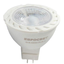 LED лампочка G-6-3000-GU5.3 6Вт Євросвітло 3000K, GU5.3