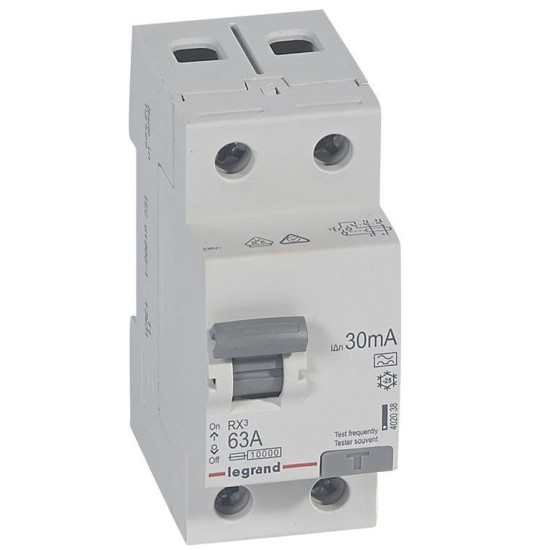 ПЗВ Legrand (402038) RX3 1Р+N 63А 30mA A