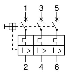 Автомат захисту двигуна Eaton Moeller Z-MS-2,5/3