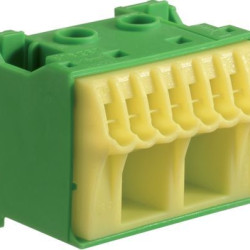 Блок Hager KN10E PE-клемма 2x16мм2+8x4мм2