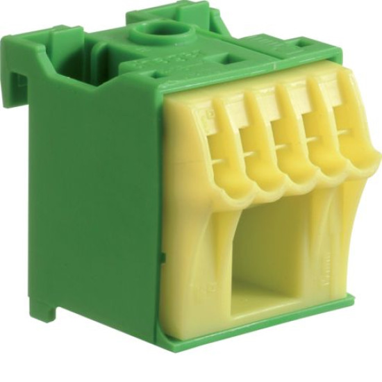 Блок Hager KN06E PE-клемма 1x16мм2+5x4мм2