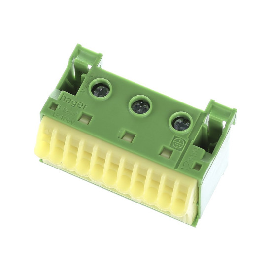 Блок Hager KN14E PE-клемма 3x16мм2+11x4мм2