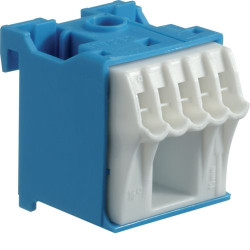 Блок Hager KN06N N-клема 1x16мм2+5x4мм2