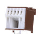 Блок фазних клем Hager KN06P 1x16мм2+5x4мм2