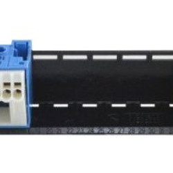 Шини (з утримувачем) РЕ та N Hager VZ462 для 2-рядних щитків Volta
