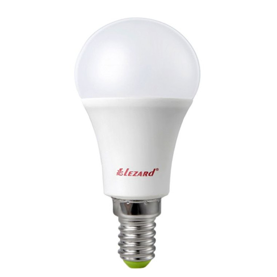 LED лампочка GLOB 7Вт A45 E14 4200K, Lezard