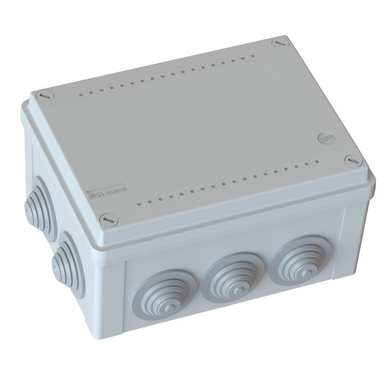 Коробка відгалужена DKC 54200 240х190х90мм з кабельними вводами IP55