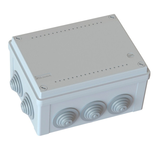 Монтажна коробка DKC 54100 із кабельними вводами 190х140х70мм IP55