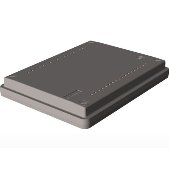 Монтажна коробка DKC 54100 із кабельними вводами 190х140х70мм IP55