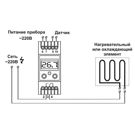 Температурне реле DigiTOP ТК-3