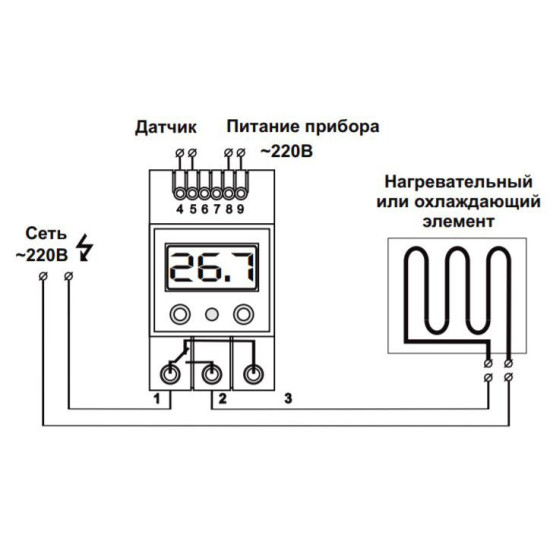 Температурне реле DigiTOP ТК-4