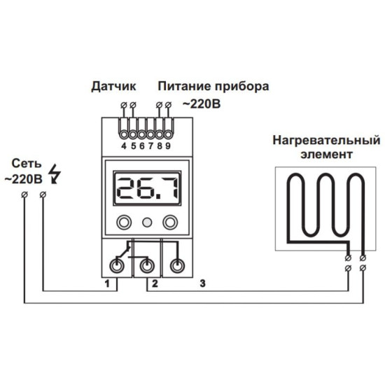 Термореле DigiTOP ТК-4н