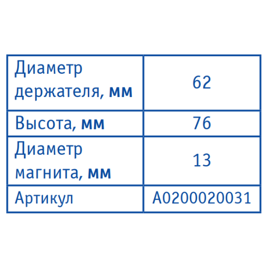 Магнітний тримач 7082-3, ємність (3шт.)
