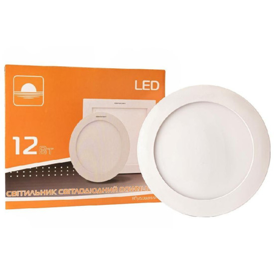 Світильник Євросвітло LED-R-170-12 6400К