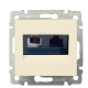 Механізм розетки комбінованої RJ-45 + RJ-11 Valena (UTP Cat.6) слонова кістка