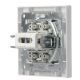 Розетка комп'ютерна RJ45 кат.6 UTP подвійна біла Asfora, EPH4800121