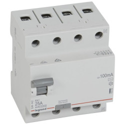 ПЗВ Legrand (402066) RX3 3P+N 25А 100mA AC