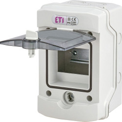 Пластиковий щит зовнішнього виконання ETI 001101170 ECH-4Gu (4 М IP65)