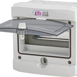 Пластиковий щит зовнішнього виконання ETI 001101061 ECH 8G (8 М IP65)