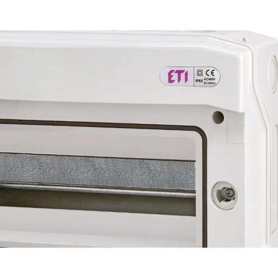 Пластиковий щит зовнішнього виконання ETI 001101062 ECH 12PT (12 IP65)