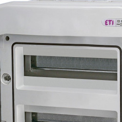 Пластиковий щит зовнішнього виконання ETI 001101174 ECH-36PTu (36 М IP65)