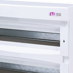 Зовнішній модульний щит ETI 001101081 ECT 2x18PT 36 М з прозорими дверцятами