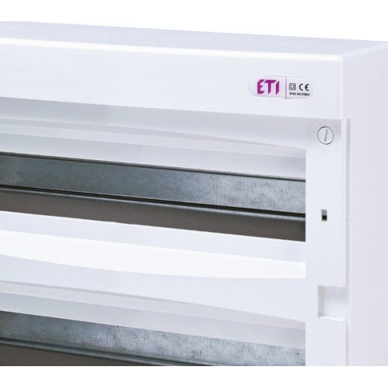 Зовнішній модульний щит ETI 001101081 ECT 2x18PT 36 М з прозорими дверцятами