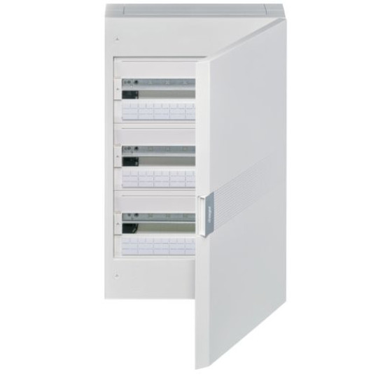 Електрощит Hager Vega VB318PB 54M з білими дверцятами