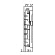 Щит вбудований 36 мод. з дверцятами RAL9016 Ram Base, DKC