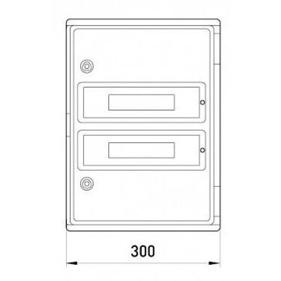 Шафа ударостійка e.plbox.300.400.165.24m.tr E.Next