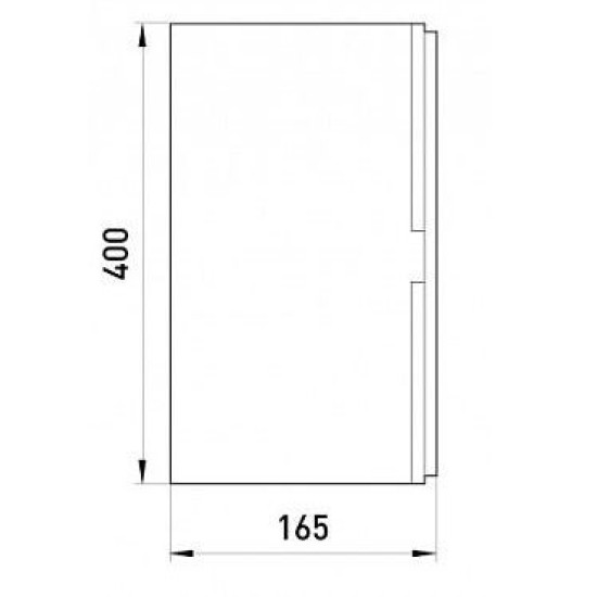 Шафа ударостійка e.plbox.300.400.165.24m.tr E.Next
