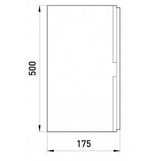 Шафа ударостійка e.plbox.400.500.175.54m.tr E.Next