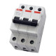 Автоматичний вимикач ABB BASIC M 3Р 20А 4,5kA