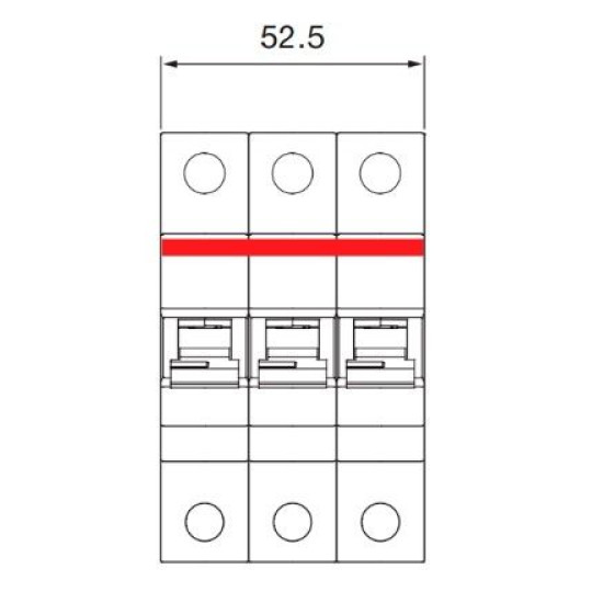 Електроавтомат ABB SH203-C25 тип C 25А