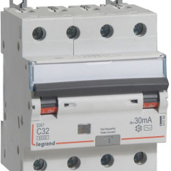 Диференціальний вимикач Legrand (411189) 3P+N C 32A 30мA AC