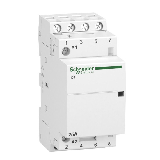 Контактор iCT Acti9 25А 230В 4НО Schneider Electric