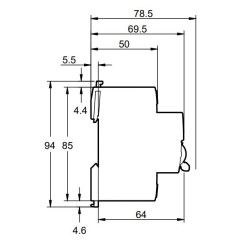 Автовимикач Schneider Electric iC60N 3P 63A C