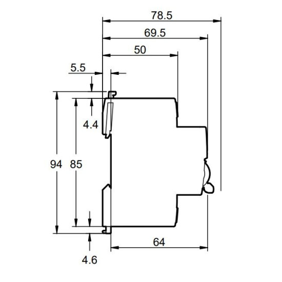 Автоматичний вимикач Schneider Electric iC60N 3P 6A B