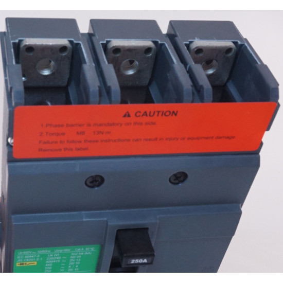 Автомат. вимикач Schneider Electric EZC250N 3P3T 25кА 250A