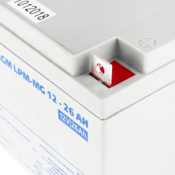 Акумулятор LogicPower AGM LPM-MG 12-26 AH 12В
